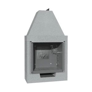 CAMINETTO PREFABBRICATO A LEGNA M 80 TGH MARSICAMIN