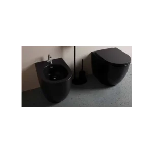 Music Bidet monoforo Nero Matt Opera
