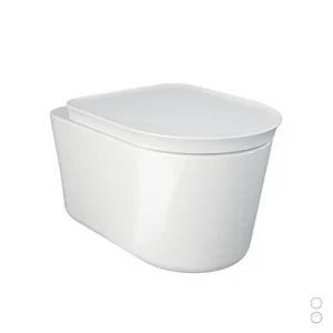 Vaso sospeso rimless bianco alpino Rak Valet
