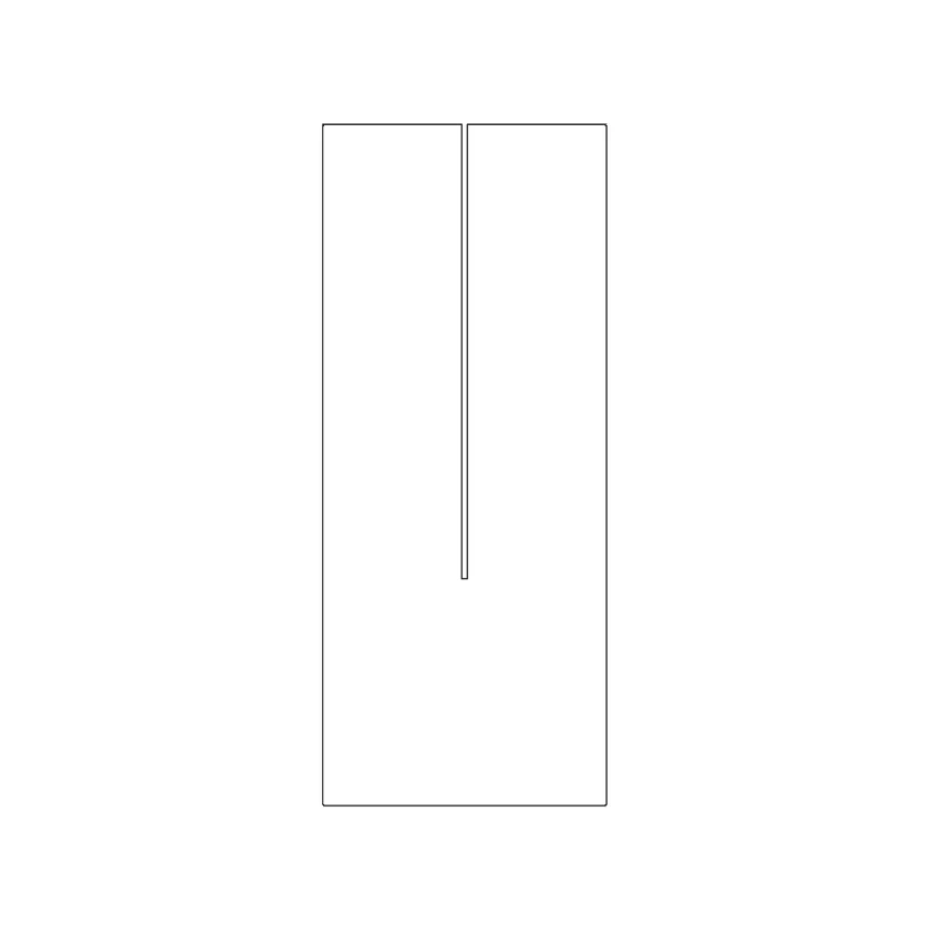 Radiatore Origin 750 Watt 1800x500 Elettrico con resistenza WiFi Giallo ocra opaco Irsap - immagine 7