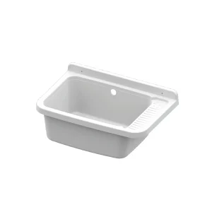 PILOZZO IN RESINA BIANCO 50,4X33,4X24