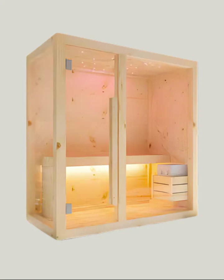 Sauna Honey Project 2000x1000xH2060 Angolo DX Colacril